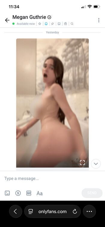 Full leaked Megan guthrie private onlyfans photo